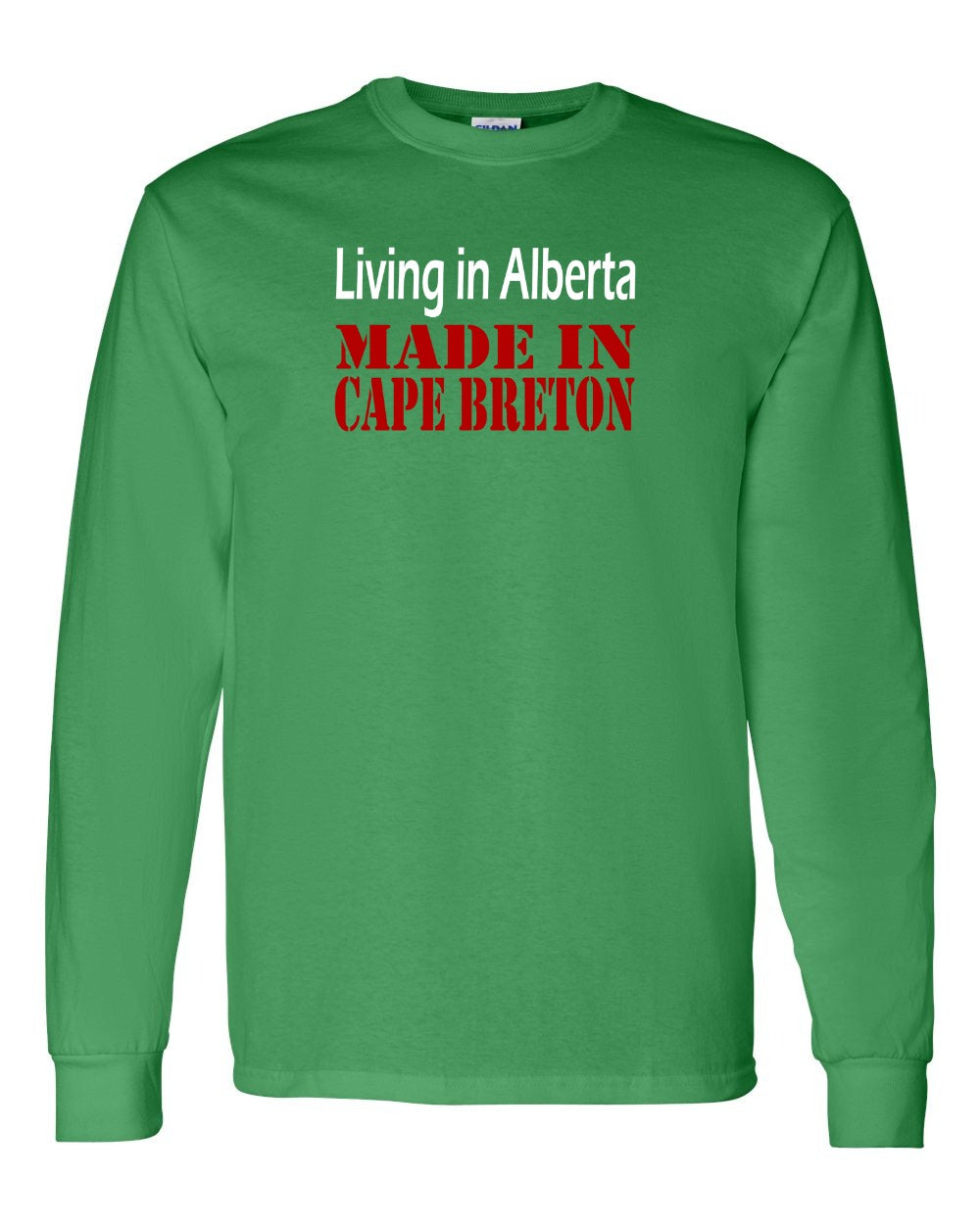 Living Alberta Made in Cape Breton Full Long Sleeve Tee