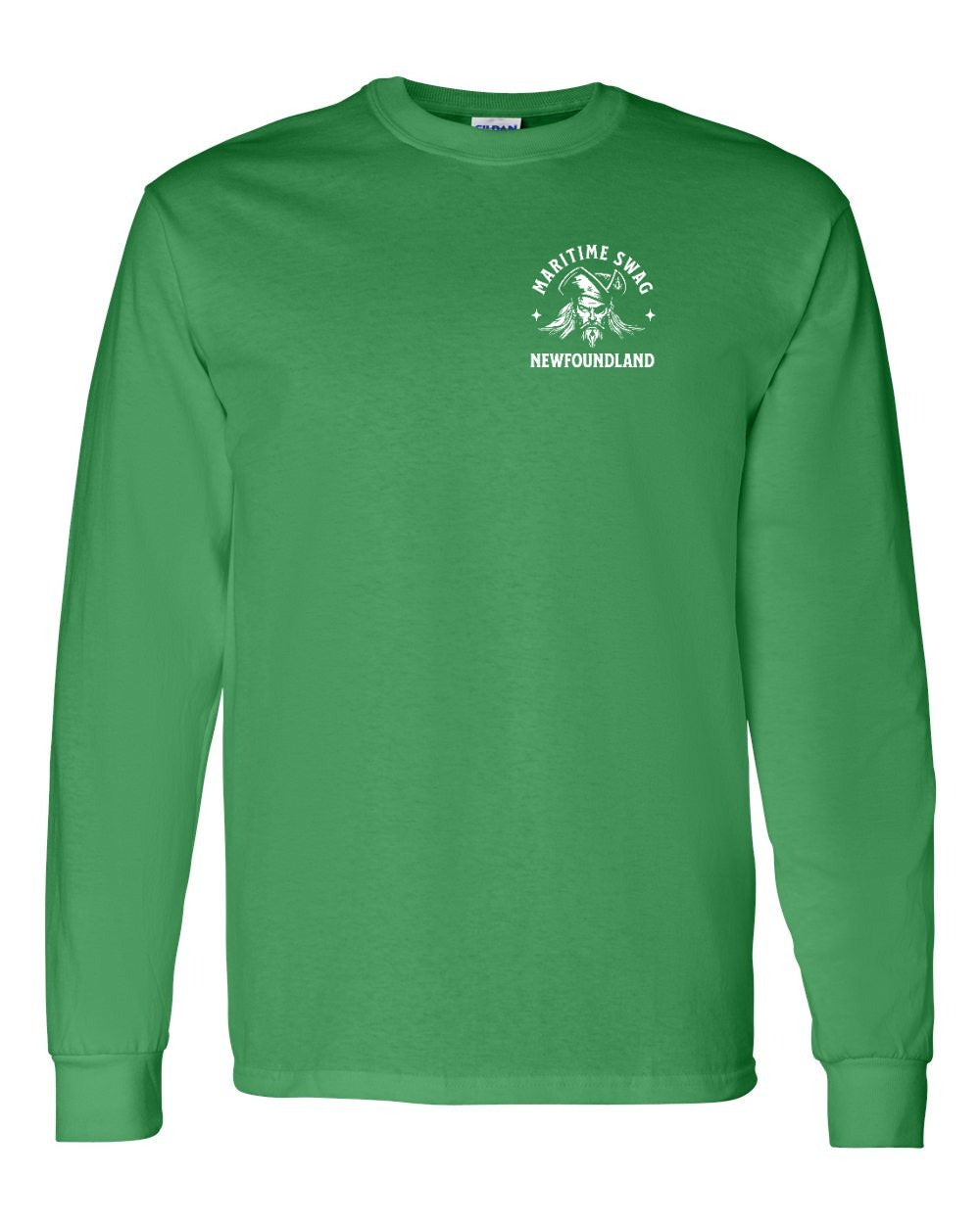 Maritime Swag NFLD Pirate Left Chest Long Sleeve - Unisex