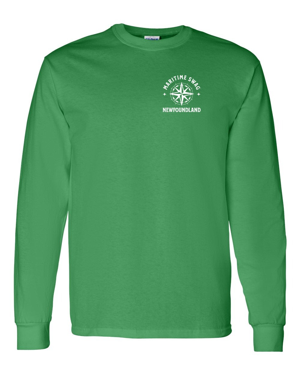 Maritime Swag NFLD Compass Left Chest and Back Long Sleeve - Unisex