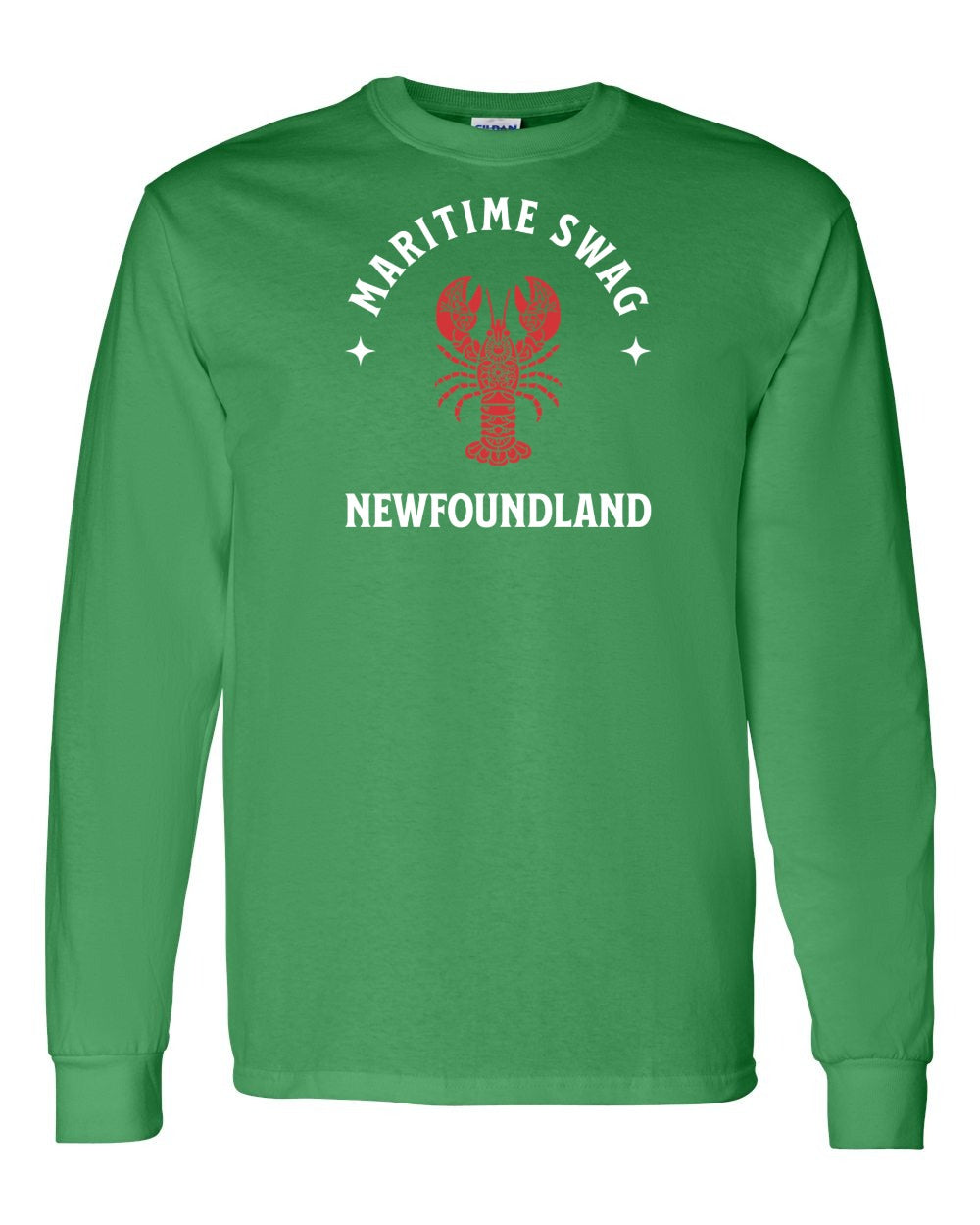 Maritime Swag Newfoundland Mandala Red Lobster Full Long Sleeve