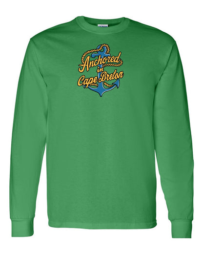 Anchored in Cape Breton (New Design) Full Long Sleeve Tee