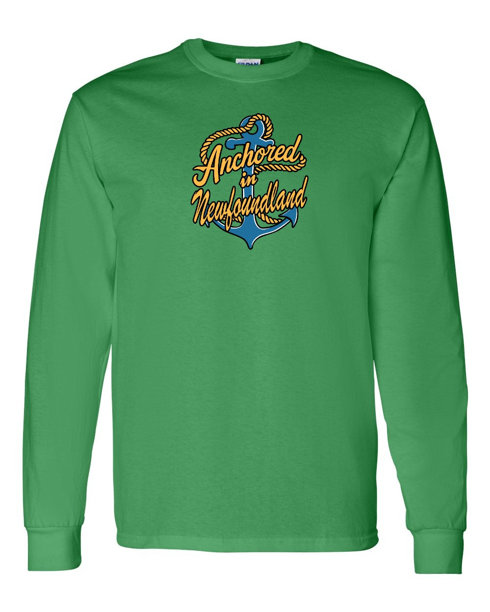 Anchored in NFLD (New Design) Long Sleeve - Unisex