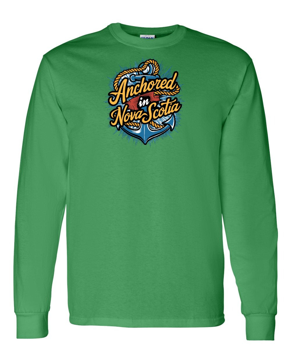 Anchored In Nova Scotia (Old Design) Full Long Sleeve Tee