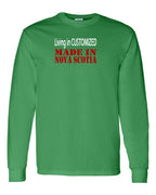 Living in Custom Made in NS Long Sleeve Tee - Unisex