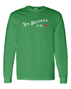 NB Girl Red Heart Long Sleeve Tee - Unisex