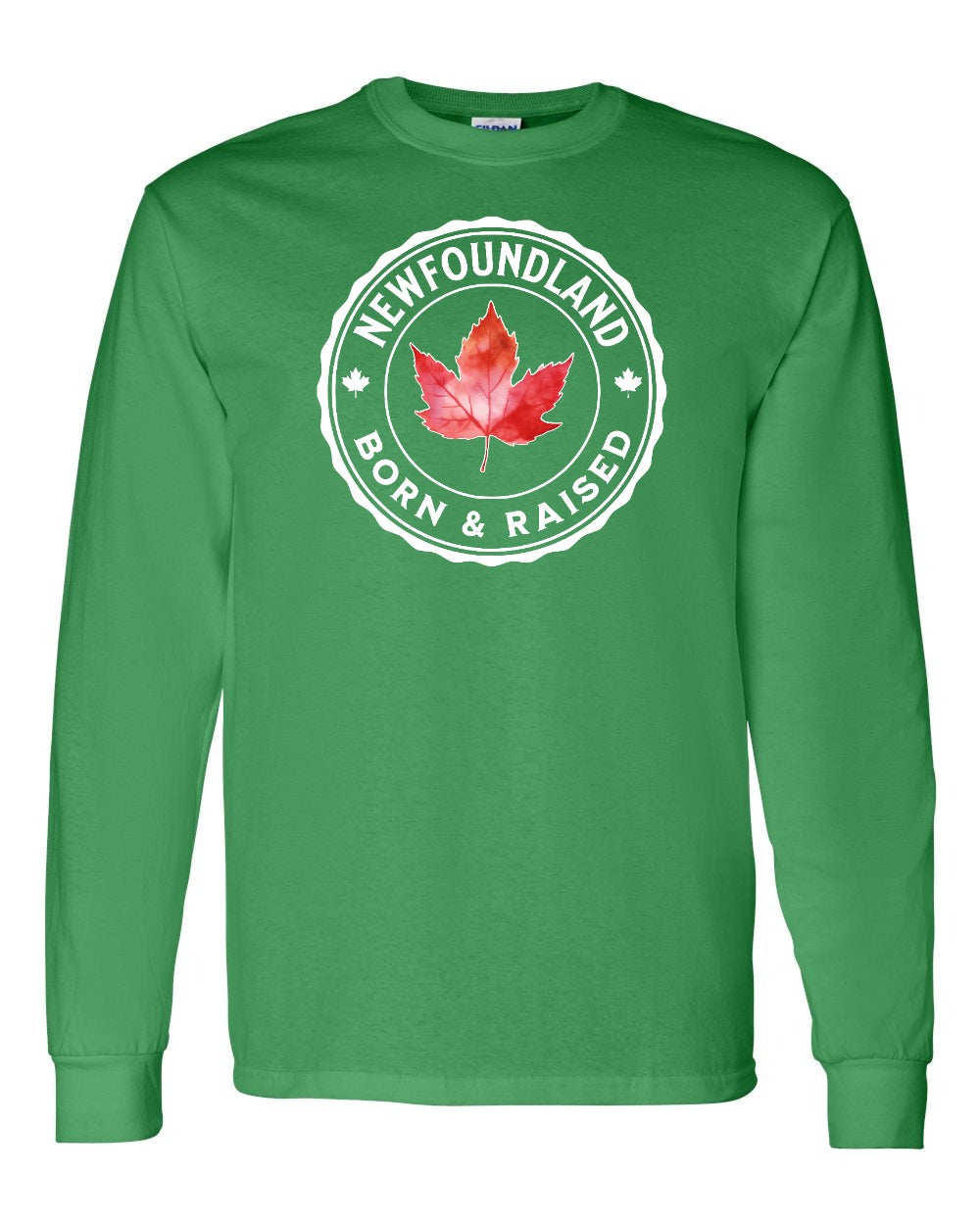 Born and Raised NFLD Long Sleeve - Gildan Canada (sewn Internationally) - Unisex