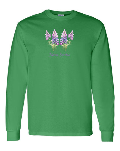 Nova Scotia Lupins Full Long Sleeve Tee