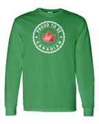 Proud to be Canadian Leaf Long Sleeve - Gildan Canada (sewn Internationally) - Unisex