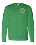 Proud to be Canadian Leaf Left Chest and Back Long Sleeve - Gildan Canada (sewn Internationally) - Unisex