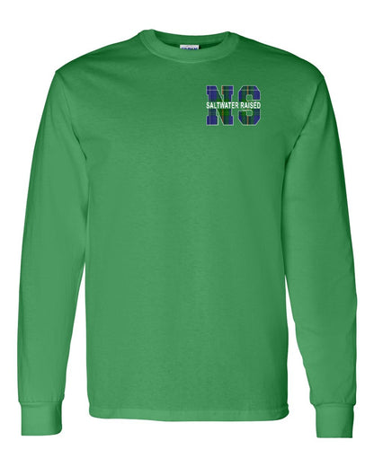 Saltwater Raised Left Chest Long Sleeve Tee