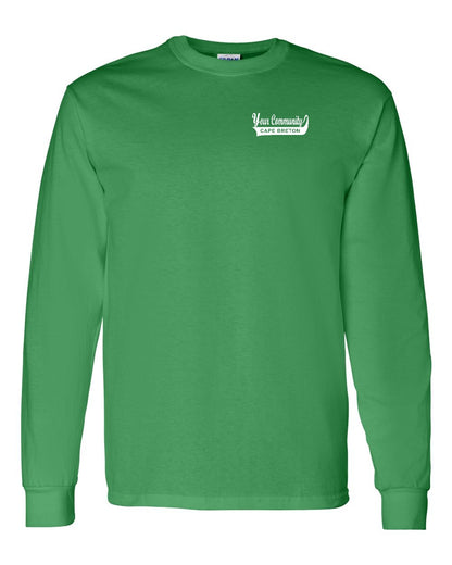 Your Community Swoop (Cape Breton) Left Chest and Back Long Sleeve Tee