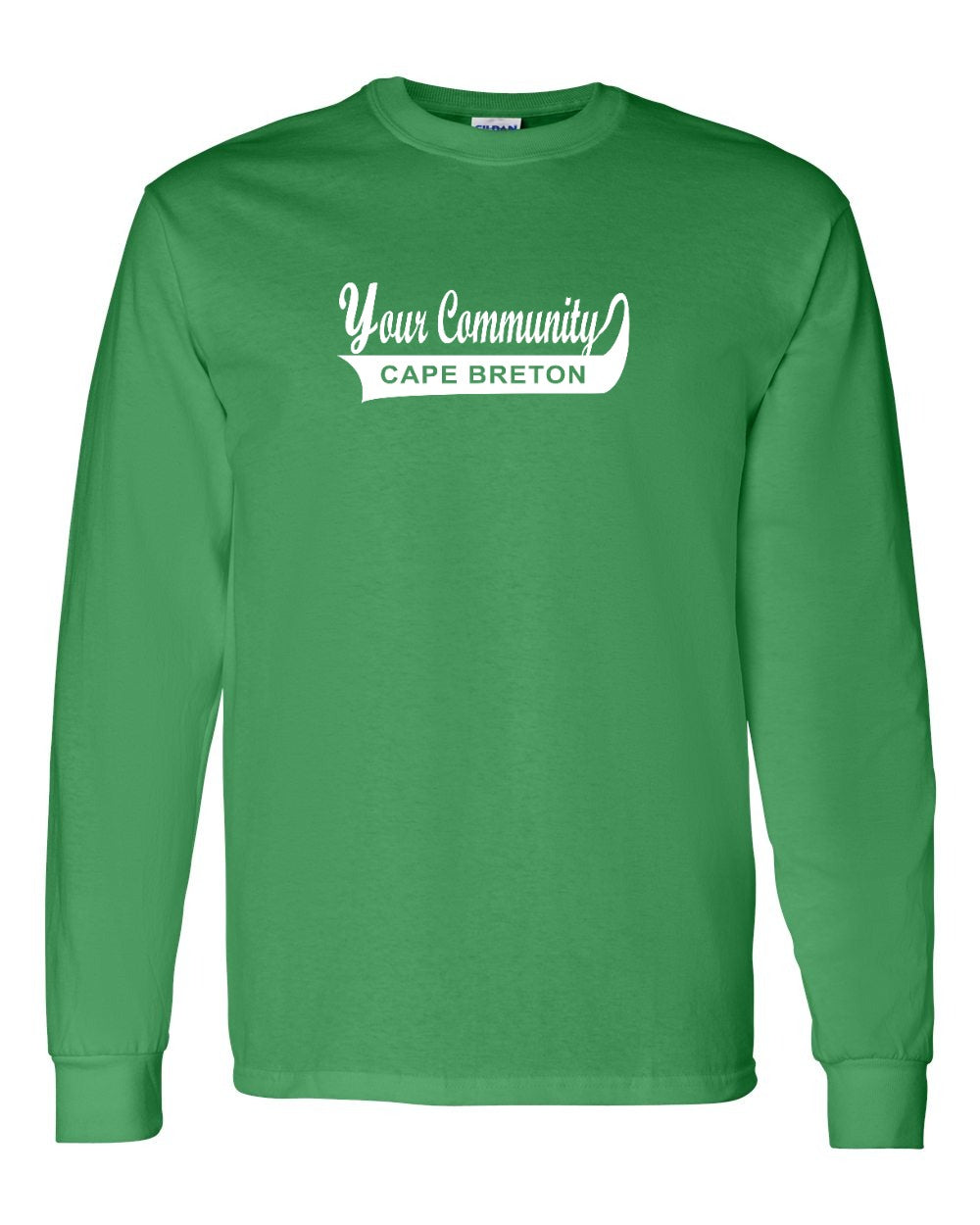 Custom Your Community Swoop (CB) Long Sleeve Tee - Unisex