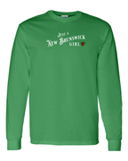 Just a NB Girl Tartan Long Sleeve Tee - Unisex