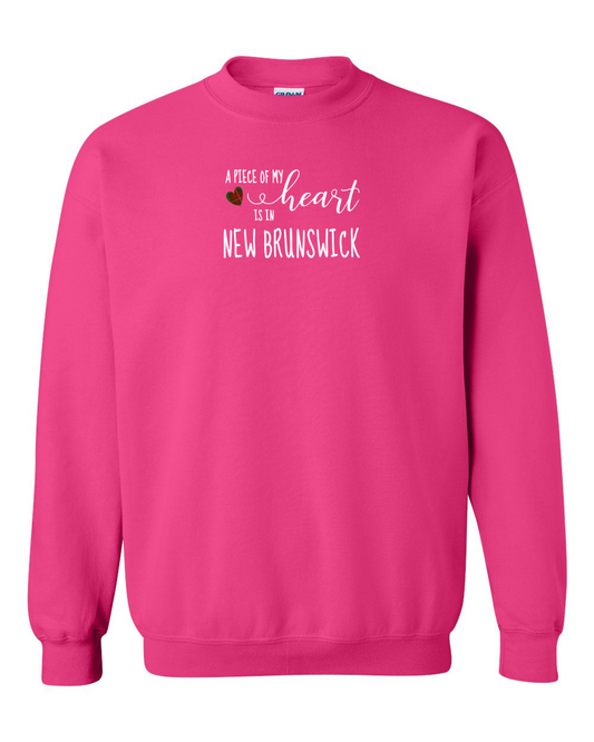 A piece of my Heart Tartan NB Crewneck Sweatshirt
