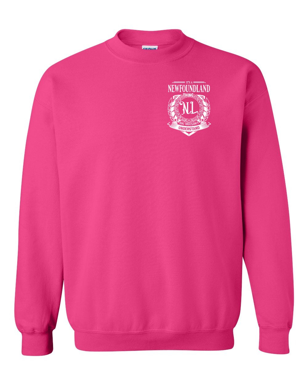 It's  A NFLD Thing Left Chest Crewneck Sweatshirt - Unisex