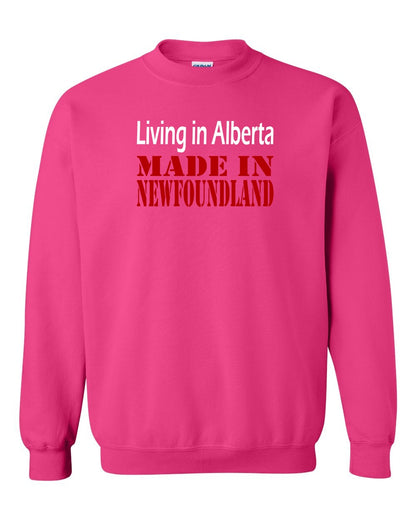 Living Alberta Made in Newfoundland Full Crewneck Sweatshirt