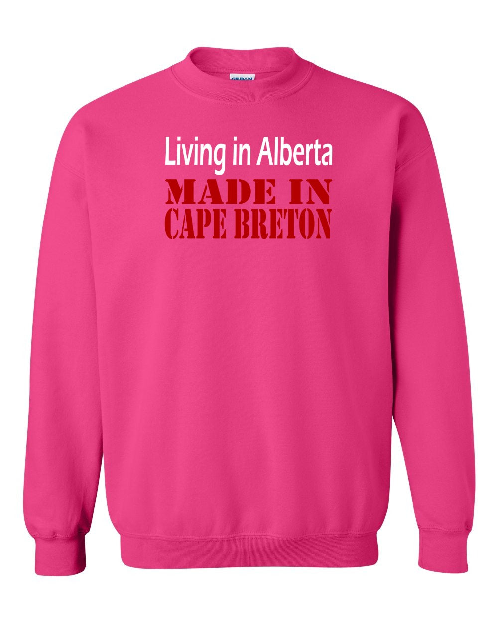 Living Alberta Made in Cape Breton Full Crewneck Sweatshirt