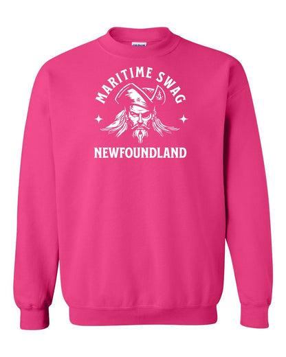 Maritime Swag Newfoundland Pirate Full Crewneck Sweatshirt