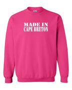 Made In CB White Crewneck Sweatshirt - Unisex