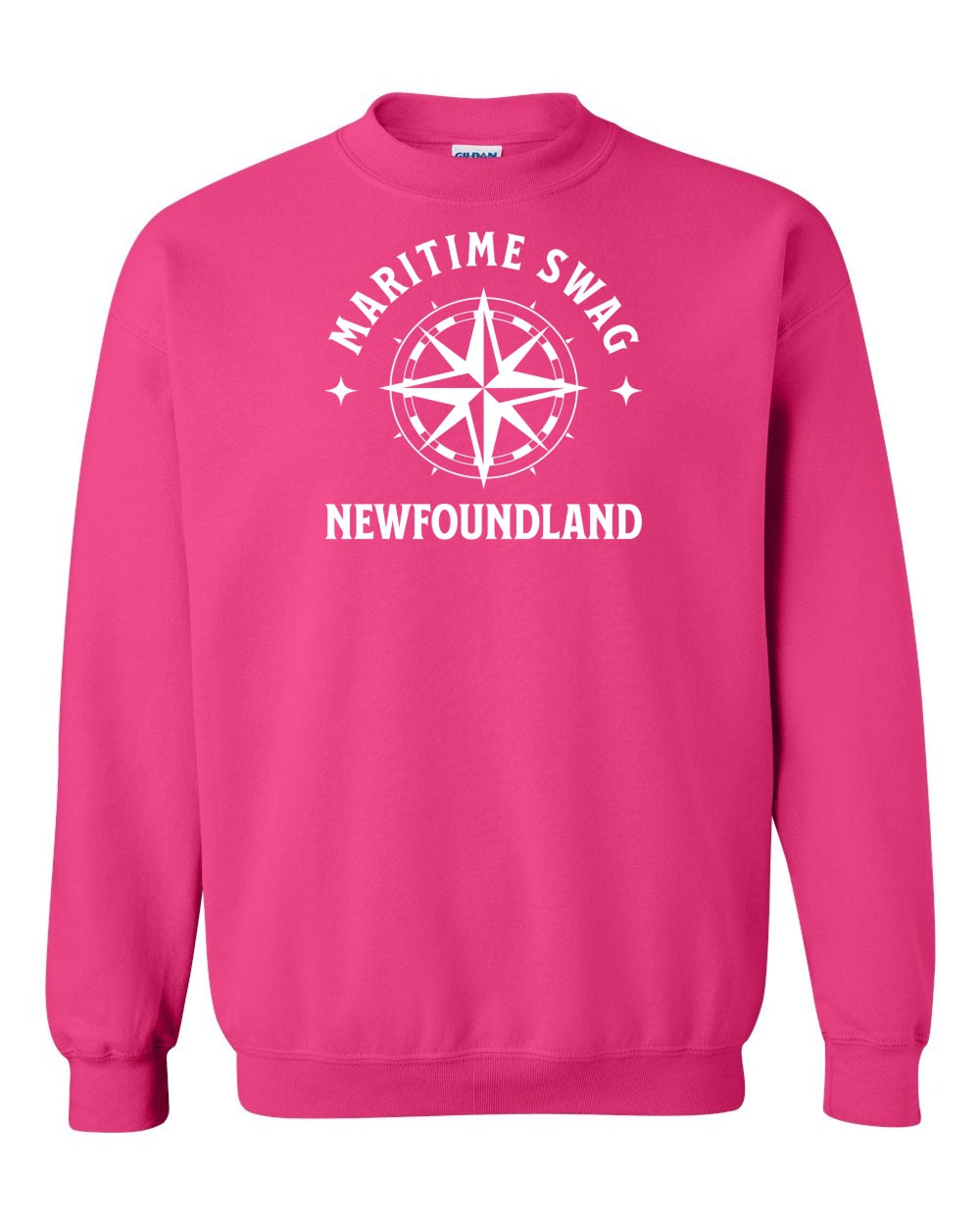 Maritime Swag Newfoundland Compass Full Crewneck Sweatshirt