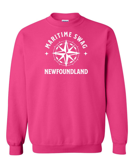 Maritime Swag Newfoundland Compass Full Crewneck Sweatshirt