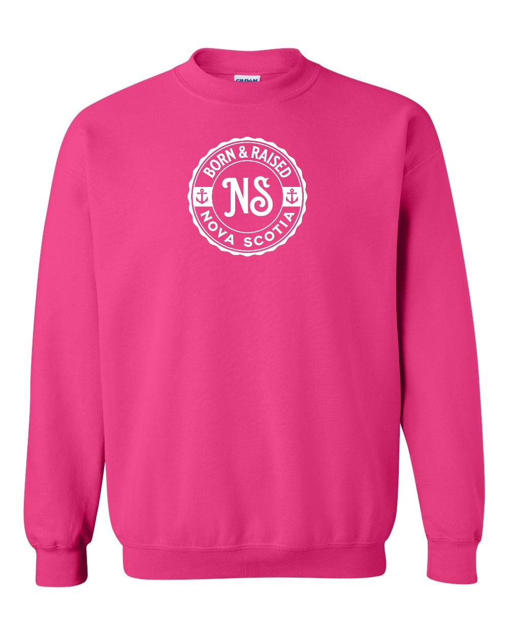 Born & Raised Nova Scotia Full crew-neck