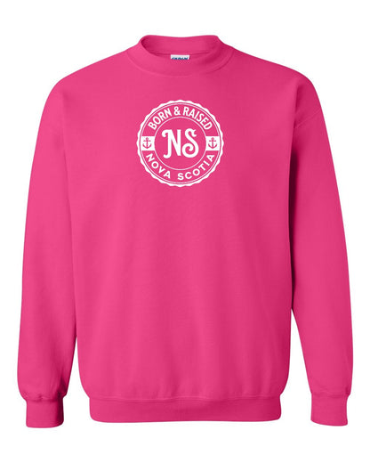 Born & Raised Nova Scotia Full crew-neck