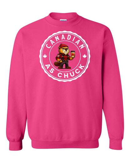 CDN as Chuck Male Beaver Full Crewneck