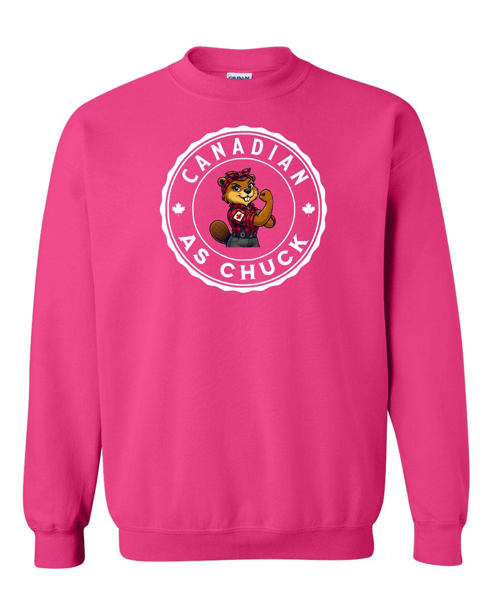 CDN as Chuck Rosie Flex Crewneck Sweatshirt - Gildan Canada (sewn Internationally) - Unisex