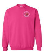 CDN as Chuck Rosie Flex Left Chest and Back Crewneck Sweatshirt - Gildan Canada (sewn Internationally) - Unisex