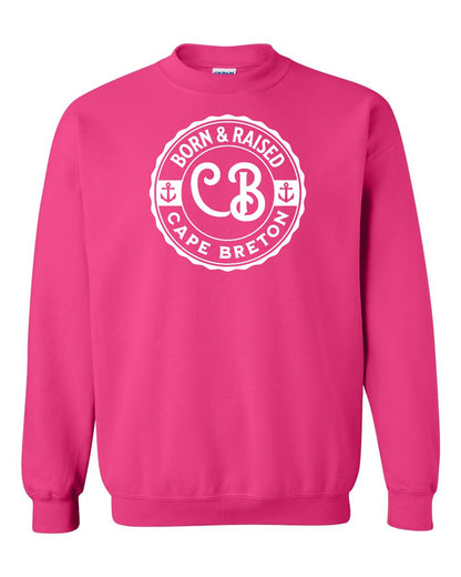 Born & Raised Cape Breton Full Crewneck Sweatshirt