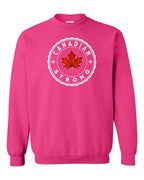 Canadian Strong Leaf Crewneck Sweatshirt - Gildan Canada (sewn Internationally) - Unisex