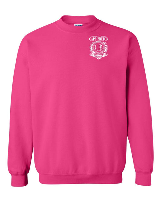 It's  A Cape Breton Thing Left Chest and Back Crewneck Sweatshirt