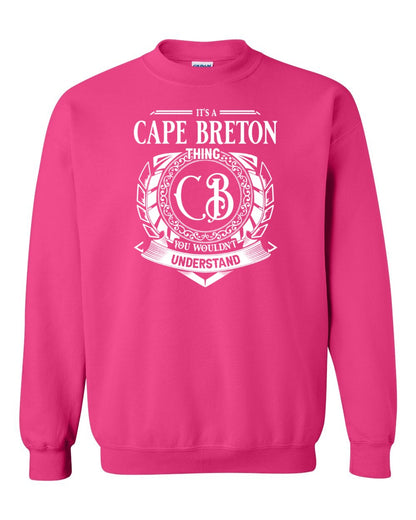 It's  A Cape Breton Thing Full Crewneck Sweatshirt