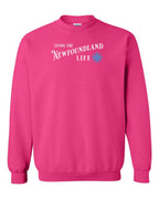 Living the NFLD Life blue Crewneck Sweatshirt - Unisex