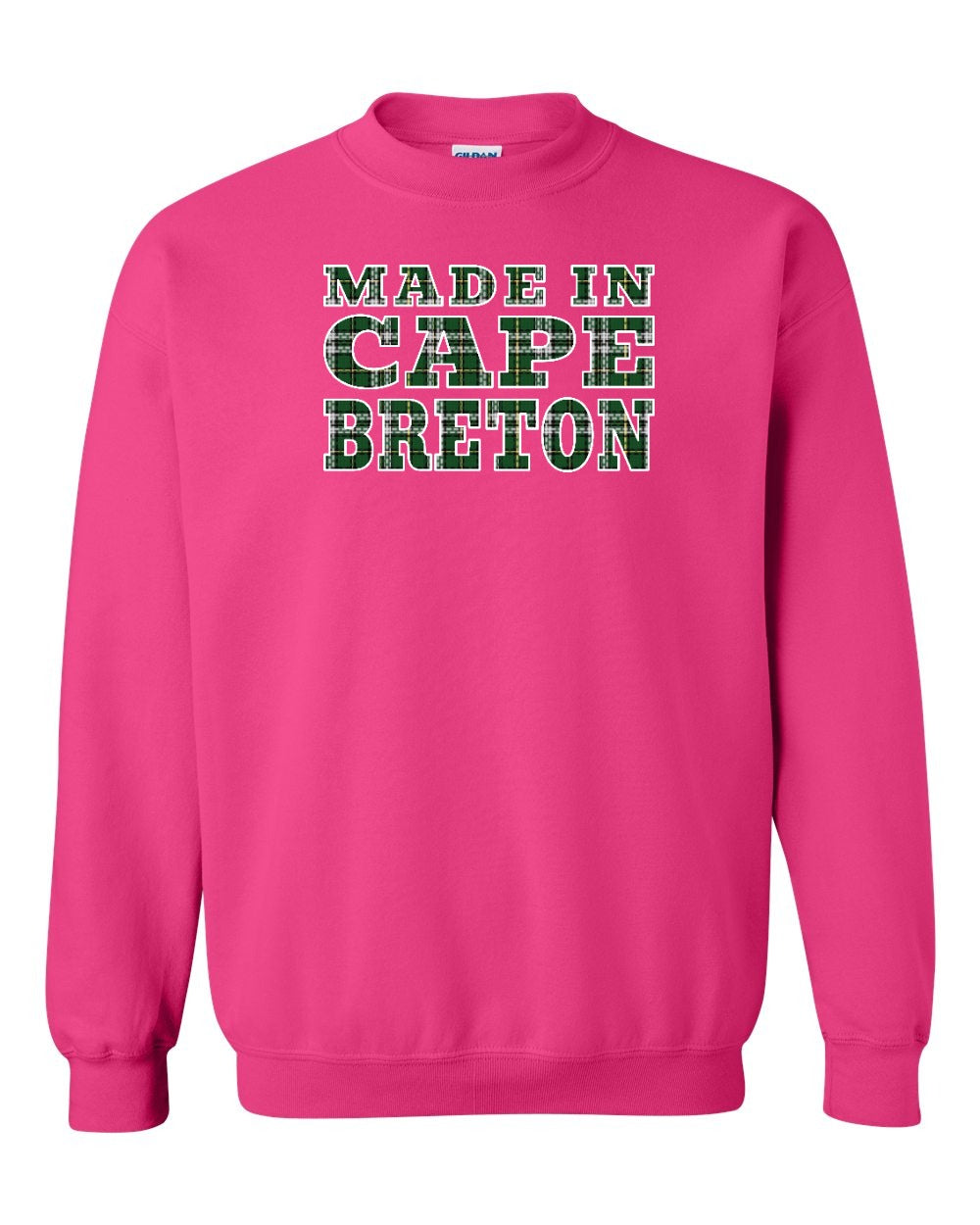 Made In Cape Breton Tartan Full Crewneck Sweatshirt