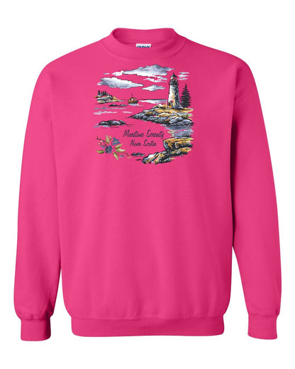 Maritime Serenity Nova Scotia Full crew-neck