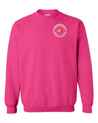 Born and Raised NB Left Chest Crewneck Sweatshirt - Gildan Canada (sewn Internationally) - Unisex