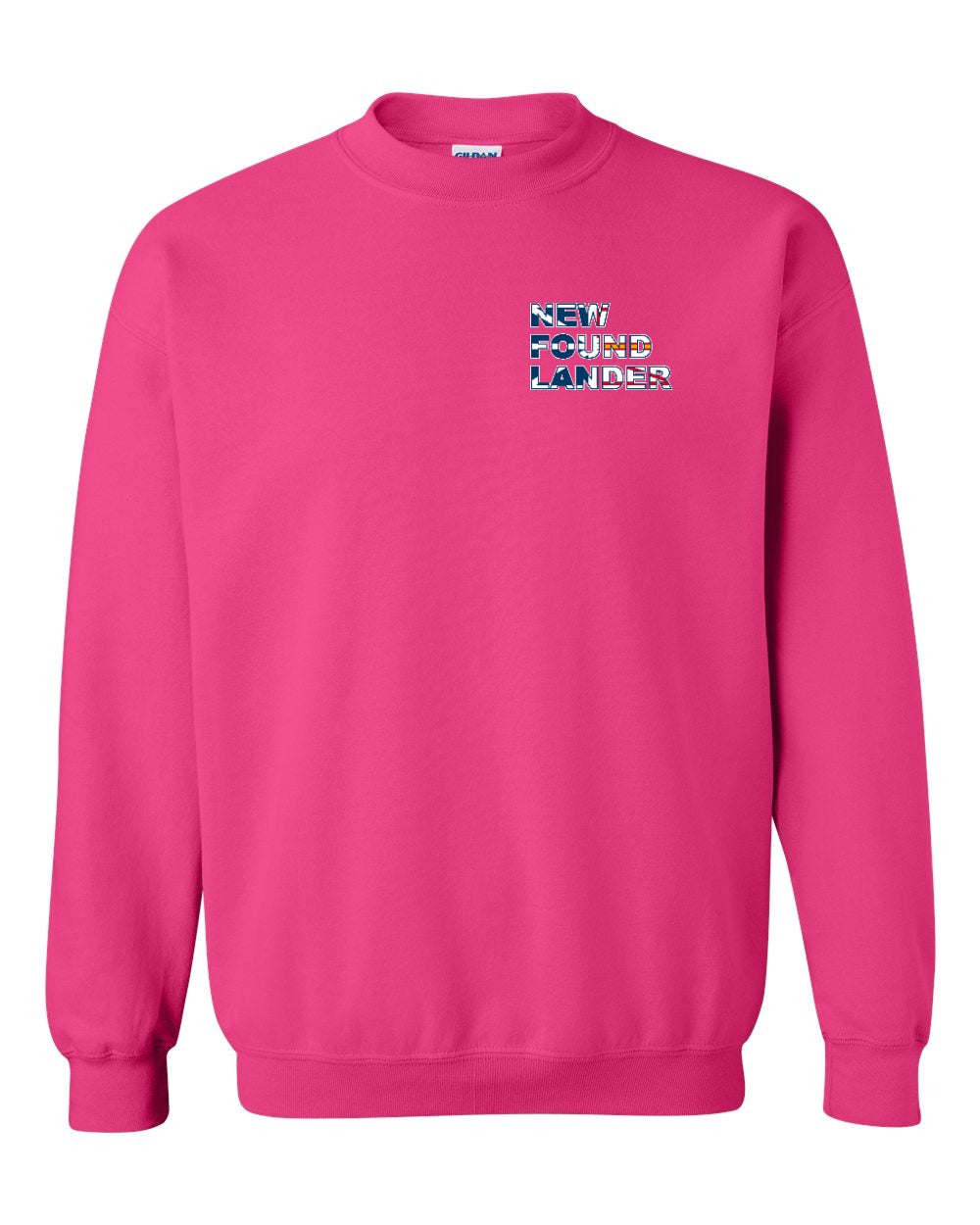 New Found Lander Left Chest and Back Crewneck Sweatshirt - Unisex
