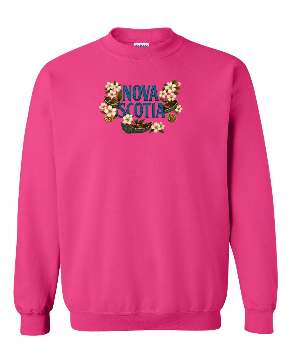 Nova Scotia Flowers Full crew-neck