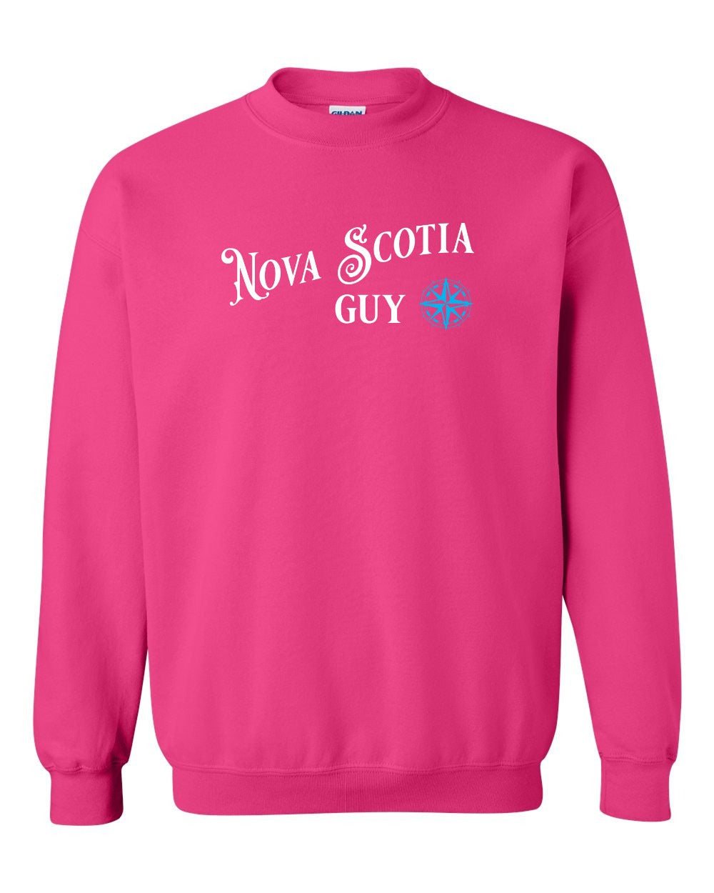 Nova Scotia Guy blue Full crew-neck