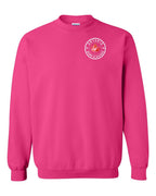 Born and Raised Ontario Left Chest Crewneck Sweatshirt - Gildan Canada (sewn Internationally) - Unisex