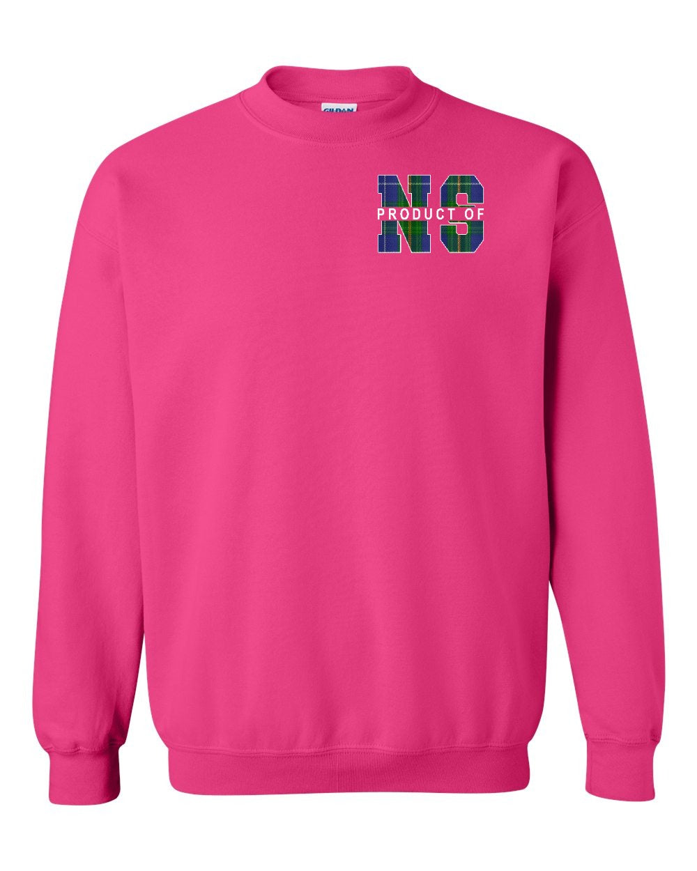 Product of NS Left Chest and Back crew-neck