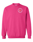 Born and Raised Quebec Left Chest Crewneck Sweatshirt - Gildan Canada (sewn Internationally) - Unisex