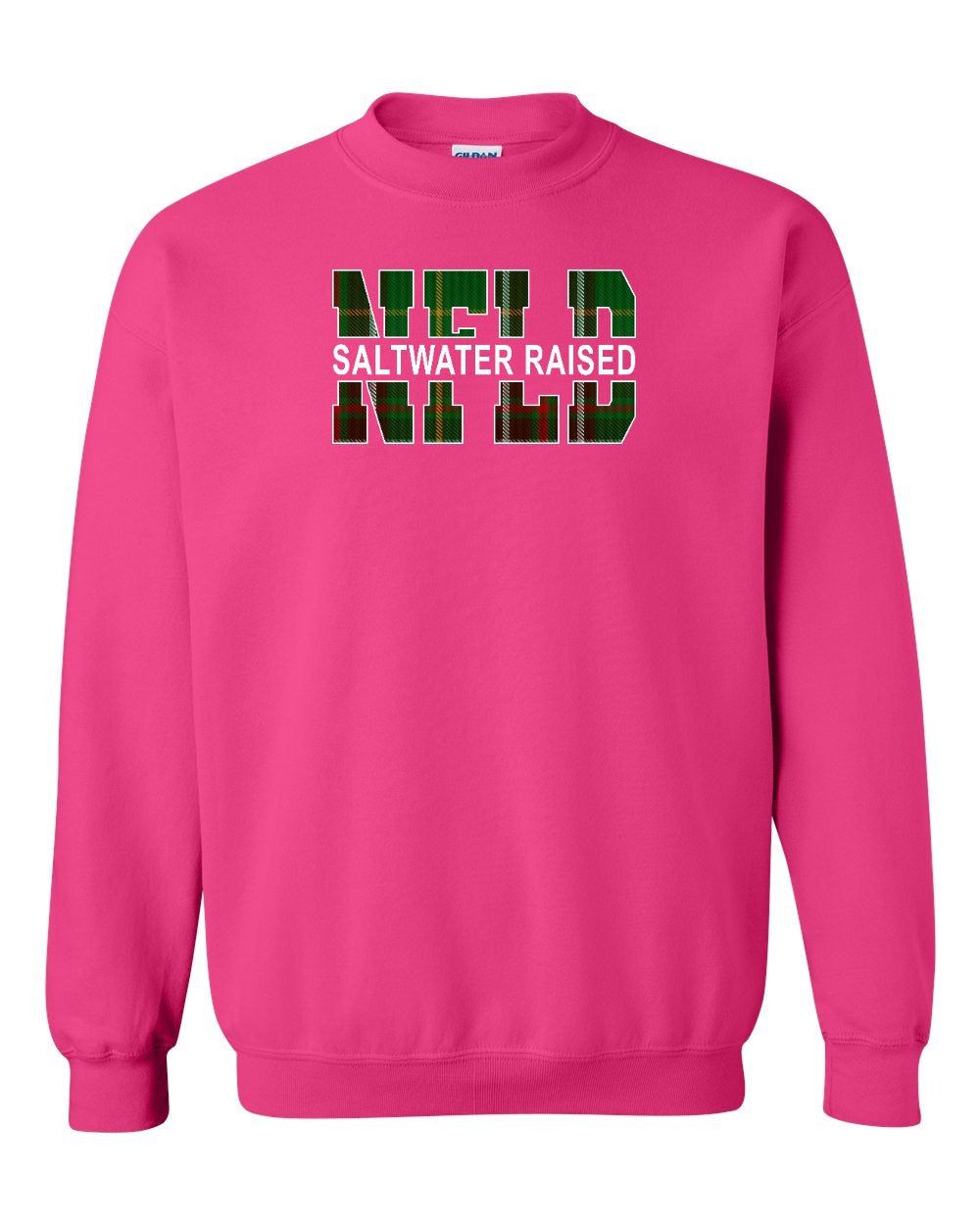 Newfoundland Saltwater Raised Full Front Sweatshirt Printed NOT STITCHED