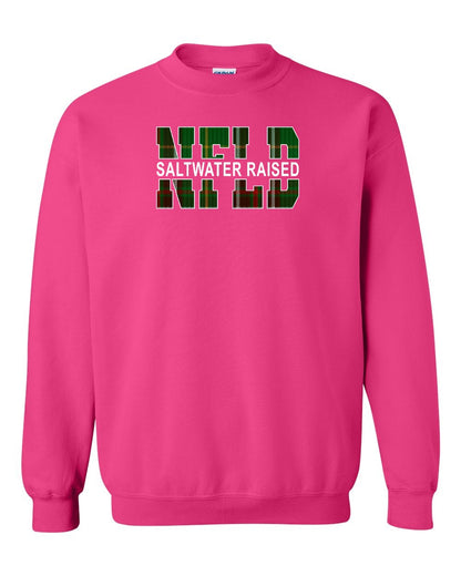 Newfoundland Saltwater Raised Full Front Sweatshirt Printed NOT STITCHED