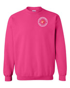 Born and Raised Saskatchewan Left Chest Crewneck Sweatshirt - Gildan Canada (sewn Internationally) - Unisex