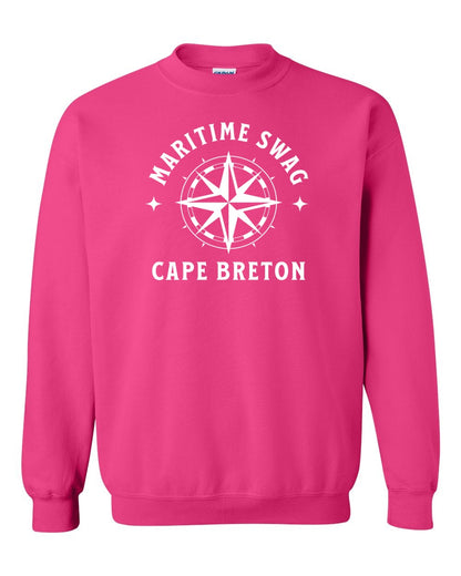 Maritime Swag Cape Breton Compass Full Crewneck Sweatshirt