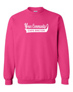 Custom Your Community Swoop (CB) Crewneck Sweatshirt - Unisex