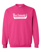 Custom Your Community Swoop (NS) Crewneck Sweatshirt - Unisex